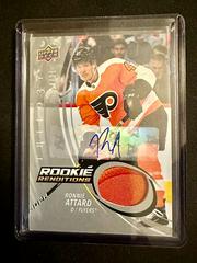 Ronnie Attard [Patch Autograph] #RR-33 Hockey Cards 2022 Upper Deck Trilogy Rookie Renditions Prices