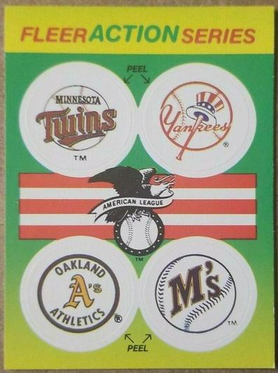 Twins, Yankees, Athletics, Mariners Cover Art