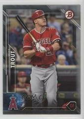 Mike Trout [Silver] Baseball Cards 2016 Bowman Prices