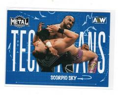 Scorpio Sky Wrestling Cards 2022 SkyBox Metal Universe AEW Technicians Prices