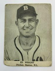 Ed Wright Baseball Cards 1947 Tip Top Bread Prices