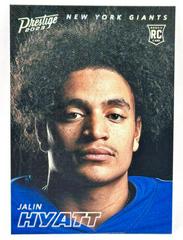 Jalin Hyatt #RP-23 Football Cards 2023 Panini Prestige Rookie Portraits Prices