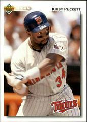Kirby Puckett [Gold Hologram] #254 Baseball Cards 1992 Upper Deck Prices