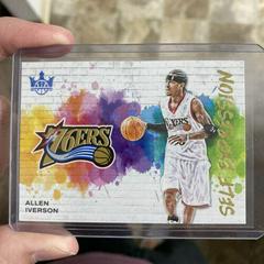 Allen Iverson #18 Basketball Cards 2023 Panini Court Kings Self Expression Prices