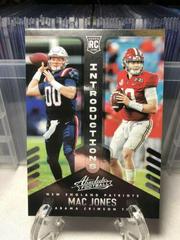 Mac Jones Football Cards 2021 Panini Absolute Introductions Prices
