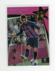 Ferran Torres [Pink] #7 Soccer Cards 2022 Panini Select La Liga Stars Prices