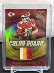 Patrick Mahomes II [Prime] Football Cards 2022 Panini Zenith Color Guard Prices