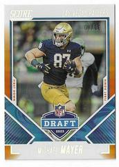 Michael Mayer [First Down] #16 Football Cards 2023 Panini Score NFL Draft Prices