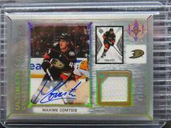 Maxime Comtois #UDA-MC Hockey Cards 2021 Ultimate Collection Display Auto Jersey Prices