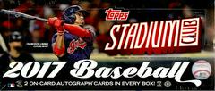Hobby Box Baseball Cards 2017 Stadium Club Prices