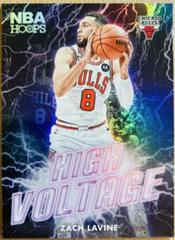 Zach LaVine #22 Basketball Cards 2023 Panini Hoops High Voltage Prices
