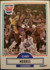 Chris Morris Basketball Cards 1990 Fleer Prices