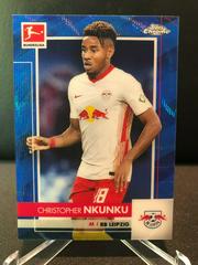 Christopher Nkunku [Blue Wave Refractor] Soccer Cards 2020 Topps Chrome Bundesliga Prices