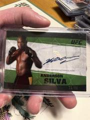 Anderson Silva [Green] Ufc Cards 2010 Topps UFC Knockout Autographs Prices