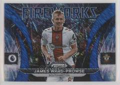 James Ward Prowse [Blue Shimmer] Soccer Cards 2022 Panini Prizm Premier League Fireworks Prices