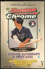 Hobby Box Baseball Cards 2013 Bowman Chrome Prices