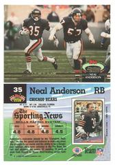 Neal Anderson #35 Football Cards 1992 Stadium Club Prices