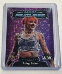 Ruby Soho [Purple] #MF-15 Wrestling Cards 2022 Upper Deck AEW Main Features Prices