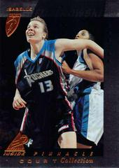 Isabelle Fijalkowski [Executive Collection] #43 Basketball Cards 1997 Pinnacle Inside WNBA Prices