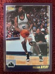 William Avery #82 Basketball Cards 2000 Topps Prices