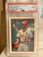 Ozzie Smith #16 Baseball Cards 1990 Topps All Star Glossy Set of 60 Prices