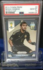 Sergio Romero Soccer Cards 2014 Panini Prizm World Cup Prices
