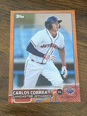 Carlos Correa #125 Baseball Cards 2015 Topps Pro Debut Prices