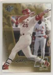 Mark McGwire Baseball Cards 2001 Spx Prices