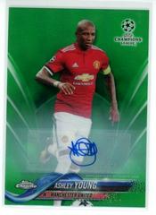 Ashley Young [Autograph Green Refractor] Soccer Cards 2017 Topps Chrome UEFA Champions League Prices