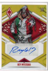 Rey Mysterio [Gold] Wrestling Cards 2022 Panini Chronicles WWE Phoenix Autographs Prices