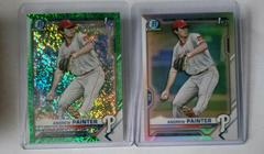 Andrew Painter [Green Sparkle Refractor] #BDC-10 Baseball Cards 2021 Bowman Draft Chrome Prices