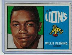 Willie Fleming Football Cards 1964 Topps CFL Prices