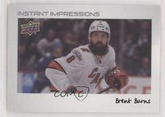 Brent Burns Hockey Cards 2022 Upper Deck Instant Impressions Prices