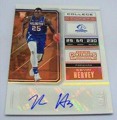 Kevin Hervey [Autograph Cracked Ice] Basketball Cards 2018 Panini Contenders Draft Picks Prices