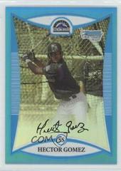 Hector Gomez #BCP229 Baseball Cards 2008 Bowman Chrome Prospects Prices