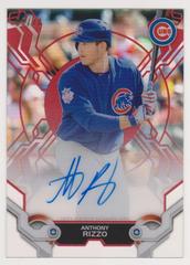 Anthony Rizzo [Red] Baseball Cards 2019 Topps High Tek Autographs Prices