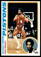Eric Money Basketball Cards 1978 Topps Prices