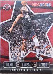James Harden #21 Basketball Cards 2020 Panini Hoops Lights Camera Action Prices