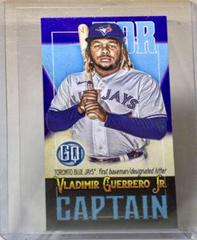 Vladimir Guerrero Jr. [Indigo] #CM-VGJ Baseball Cards 2021 Topps Gypsy Queen Captains Minis Prices