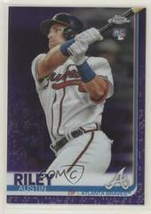 Austin Riley [Purple Refractor] #37 Baseball Cards 2019 Topps Chrome Update Prices