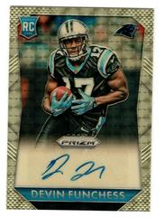Devin Funchess [Gold Vinyl Prizm] #RS-DF Football Cards 2015 Panini Prizm Rookie Signatures Prices