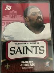 Cameron Jordan [Red] #145 Football Cards 2011 Topps Rising Rookies Prices