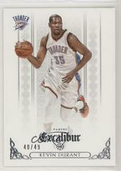 Kevin Durant Basketball Cards 2014 Panini Excalibur Prices
