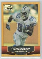 Antonio Bryant [Gold Chrome Refractor] #62 Football Cards 2004 Topps Draft Picks & Prospects Prices