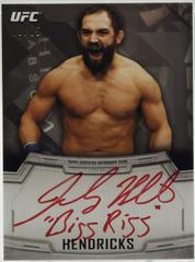 Johny Hendricks [Red Ink] #KA-JH Ufc Cards 2014 Topps UFC Knockout Autographs Prices