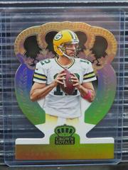 Aaron Rodgers [Gold Holofoil] #32 Football Cards 2014 Panini Crown Royale Prices