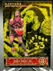Gary Trent Jr. [Asia Gold] Basketball Cards 2020 Panini Illusions Prices