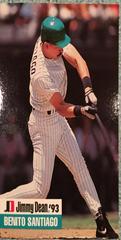 Benito Santiago #21 Baseball Cards 1993 Jimmy Dean Prices
