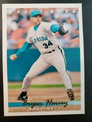 Bryan Harvey #684 Baseball Cards 1993 Upper Deck Prices