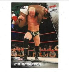 Mr. Anderson [Silver] Wrestling Cards 2010 TriStar TNA Xtreme Prices